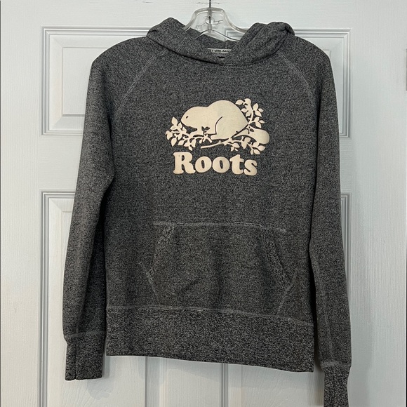 Roots Tops - Roots Women's Gray Hoodie Sweater